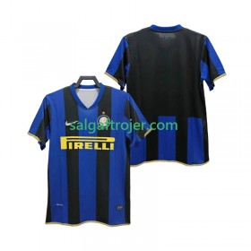 Internazionale Milano Champions League 2008 2009 Fodboldtrøjer Retro Hjemmebanesæt Kort ærmer